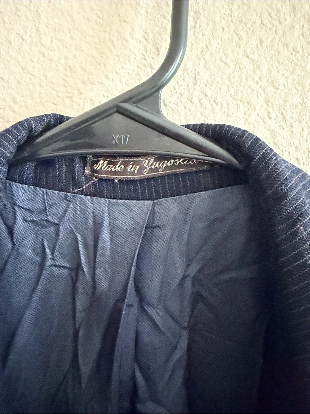 Vintage Tri-umph! Wool Three Button Blazer